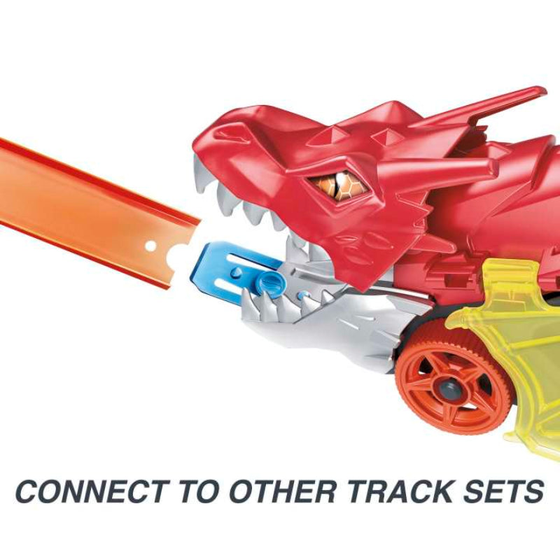 Hot Wheels City Dragon Launch Themed Transporter Toy