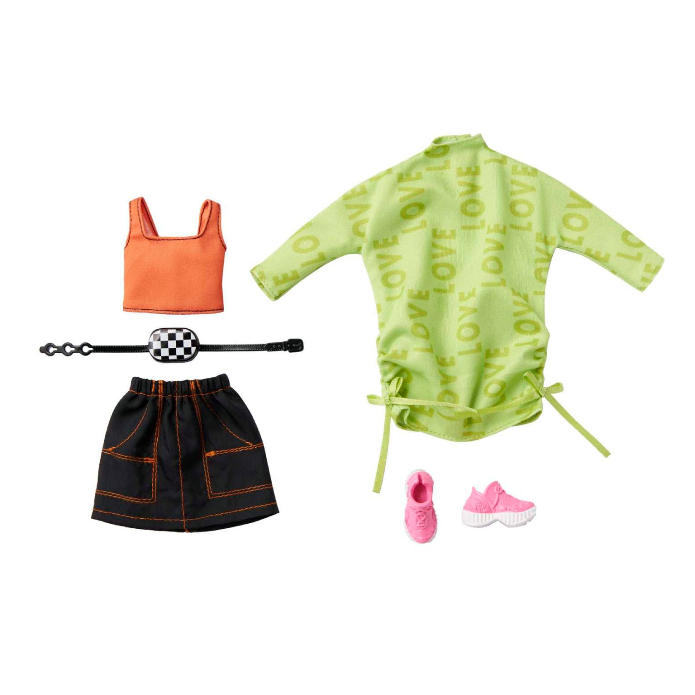 Barbie Clothes Outfits and Accessories (Set of 2) for Barbie Doll - Assorted