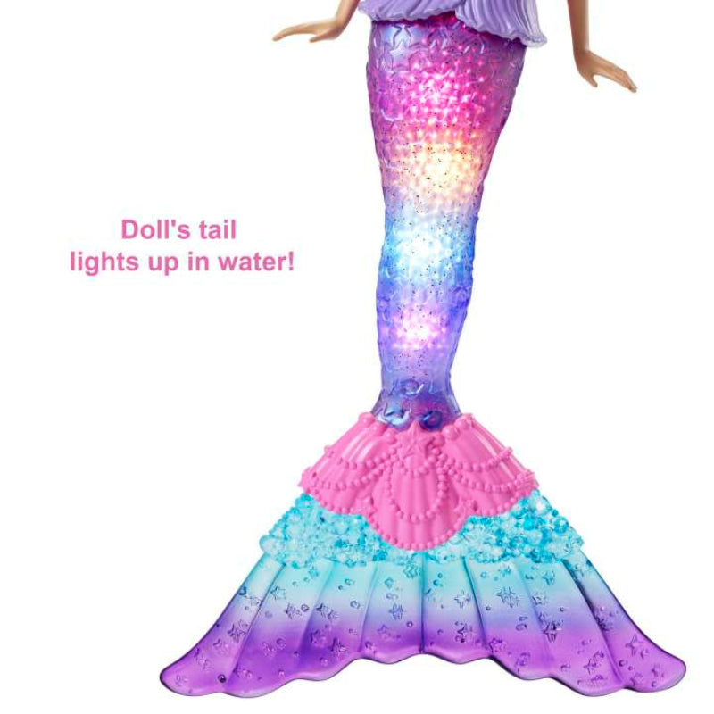 Barbie Dreamtopia Mermaid Doll with Twinkle Light-Up Tail
