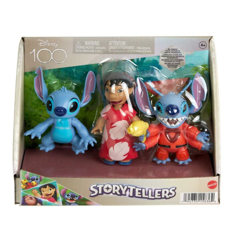Disney Storytellers Action Figure (3 Pack) - Assorted