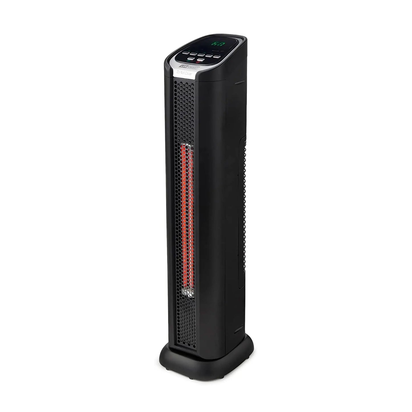 Appliance Basics HT1053 LifeSmart Infrared Digital Tower Heater with 2 Heating Elements - Black - Curacao