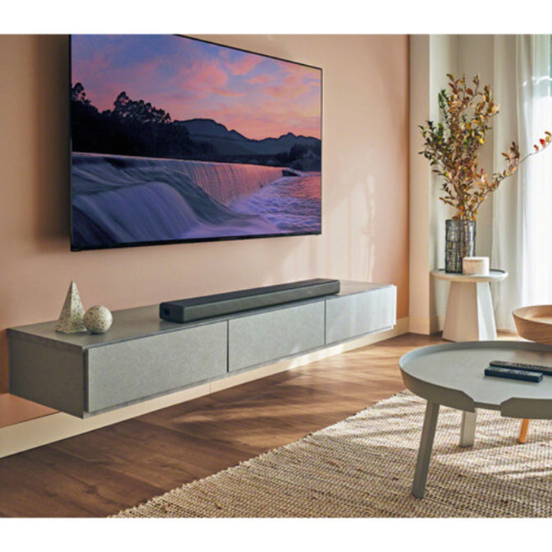 Barra de sonido inalámbrica Sony HT-A3000 Serie A con 3.1 canales y Dolby Atmos, color negro