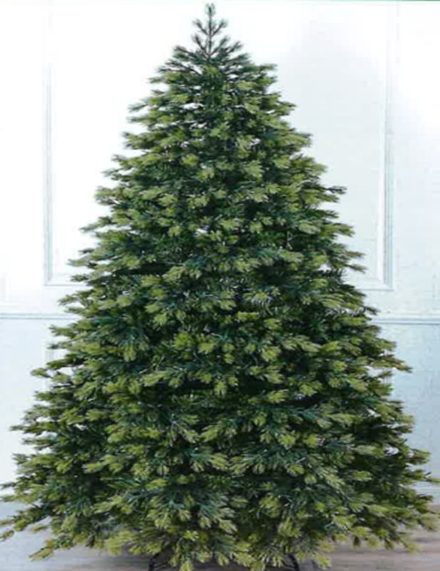 Gansu 8' Mixed Tips Christmas Tree with PreLit - Green
