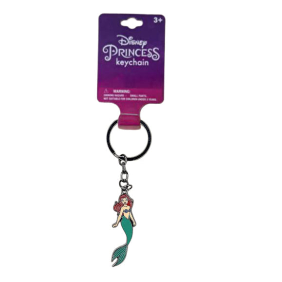 Disney Princess Metal Keychain - Assorted