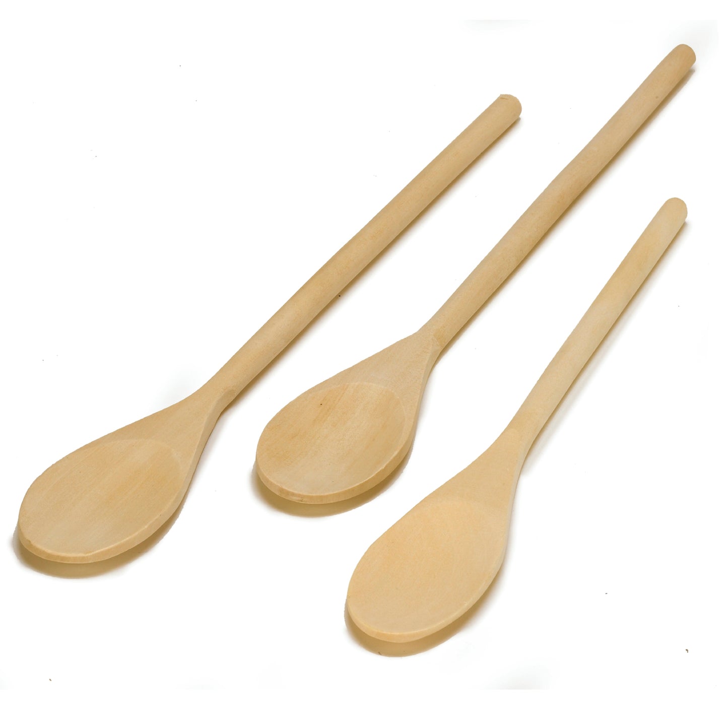 IMUSA Wood Spoon (Set of 3) - Brown