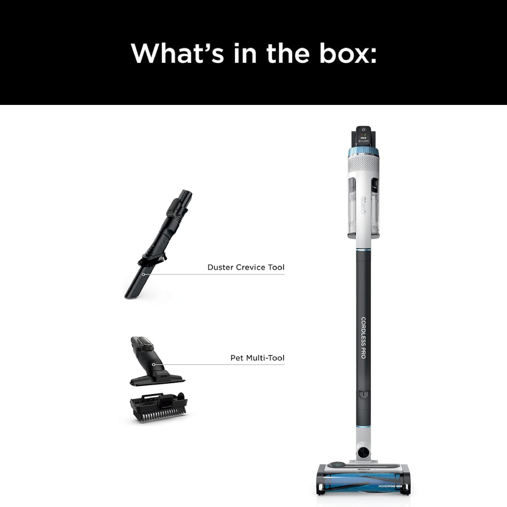 Shark Cordless Pro Stick Vacuum Cleaner with Clean Sense IQ - Blue