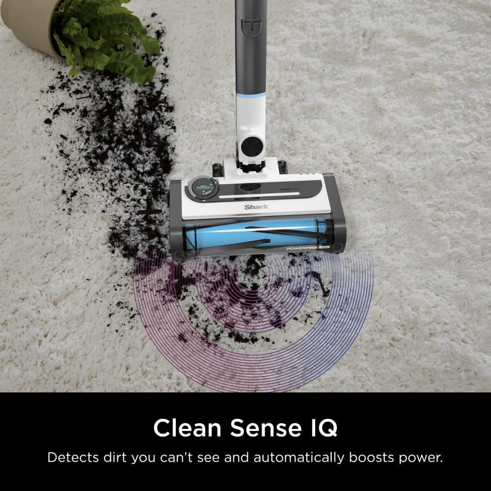 Shark Cordless Pro Stick Vacuum Cleaner with Clean Sense IQ - Blue