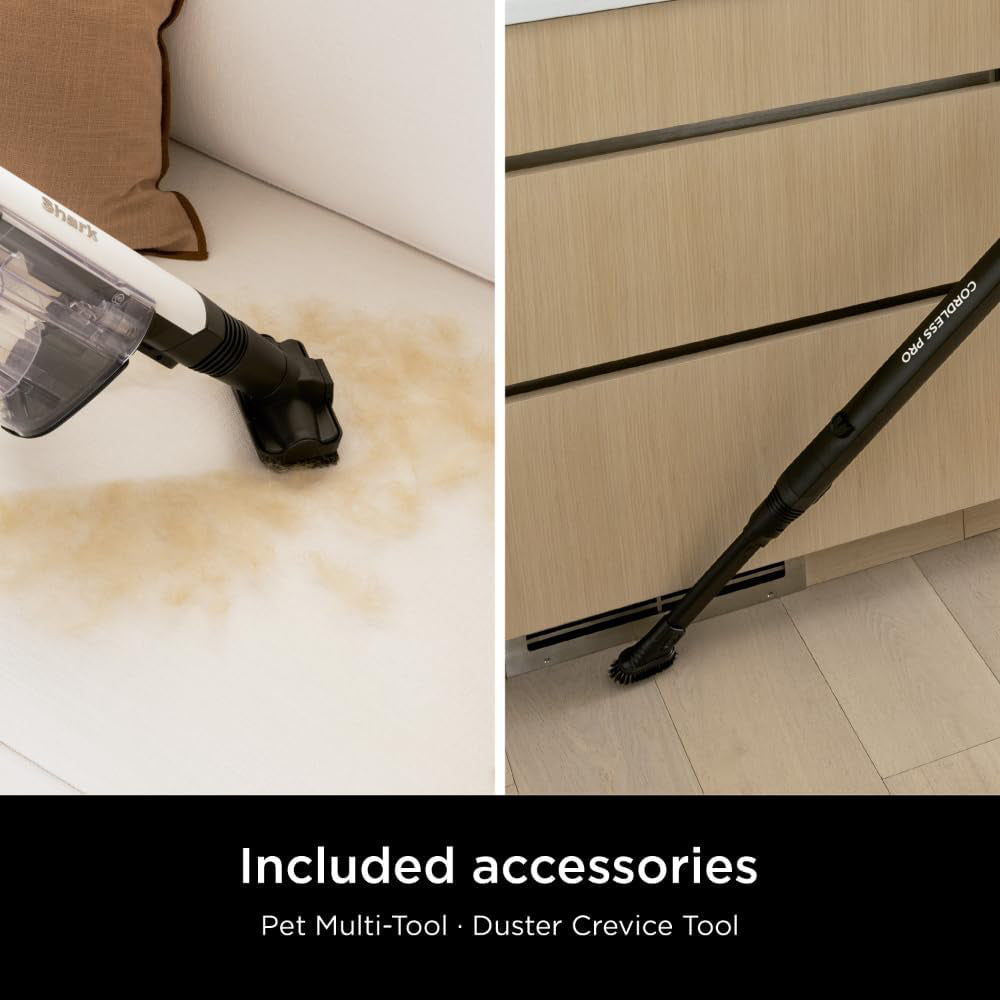 Shark Cordless Pro Stick Vacuum Cleaner with Clean Sense IQ - Blue