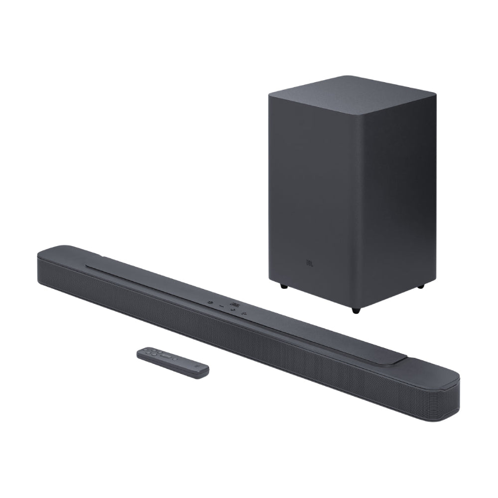 Bundle: LG 65" Class UA77A UHD 4K AI Smart WebOS TV + JBL Deep Bass MK2 2.1-Channel Soundbar System with Wireless Subwoofer - Black