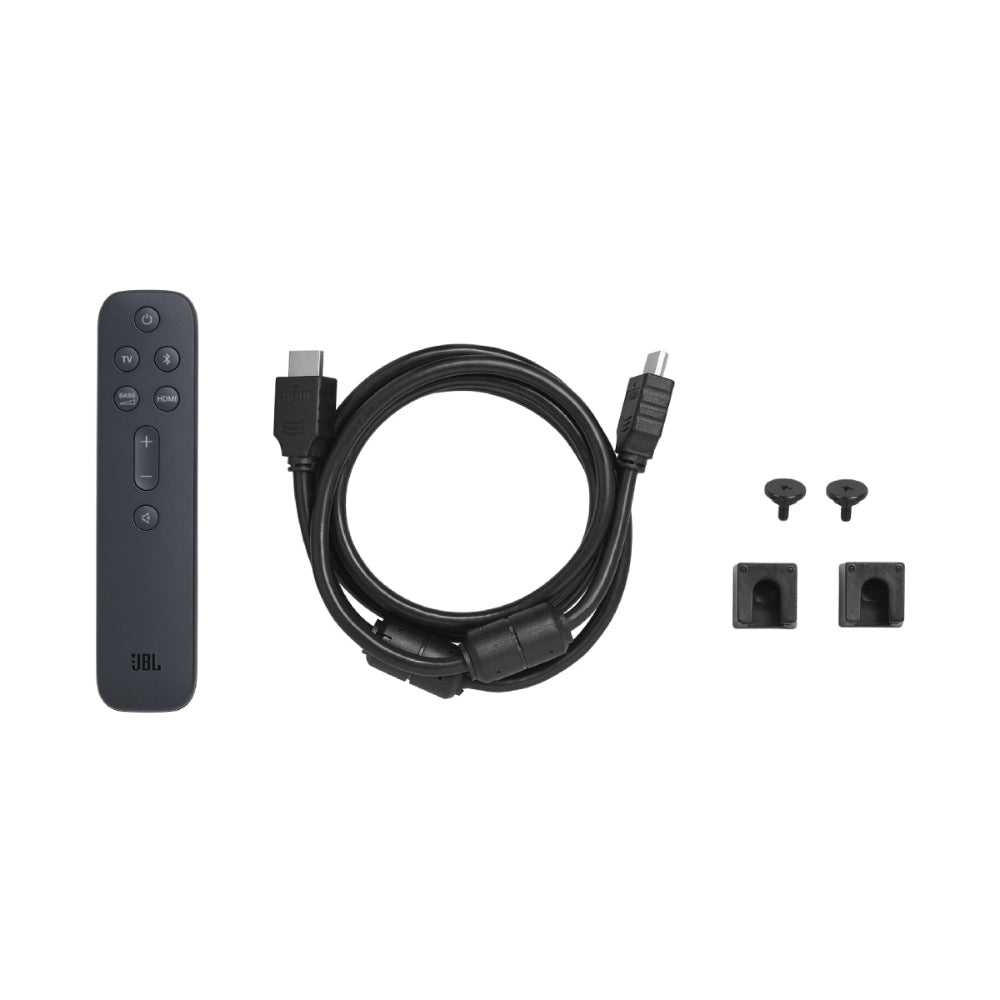 Bundle: LG 65" Class UA77A UHD 4K AI Smart WebOS TV + JBL Deep Bass MK2 2.1-Channel Soundbar System with Wireless Subwoofer - Black