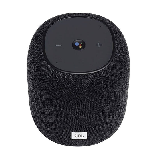 JBL Link Music Bluetooth Smart Speaker with Built-in Google Assistant - Black - Curacao