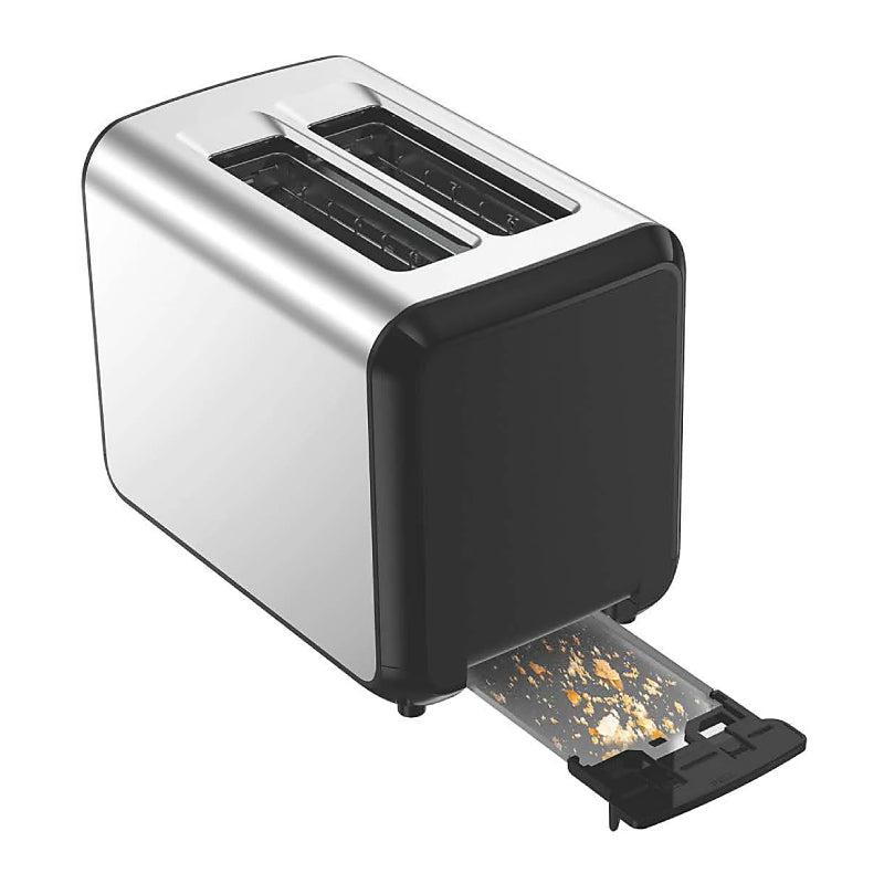 Krups KH320D50 My Memory Digital 2-Slot Toaster-Black/Stainless Steel - Curacao