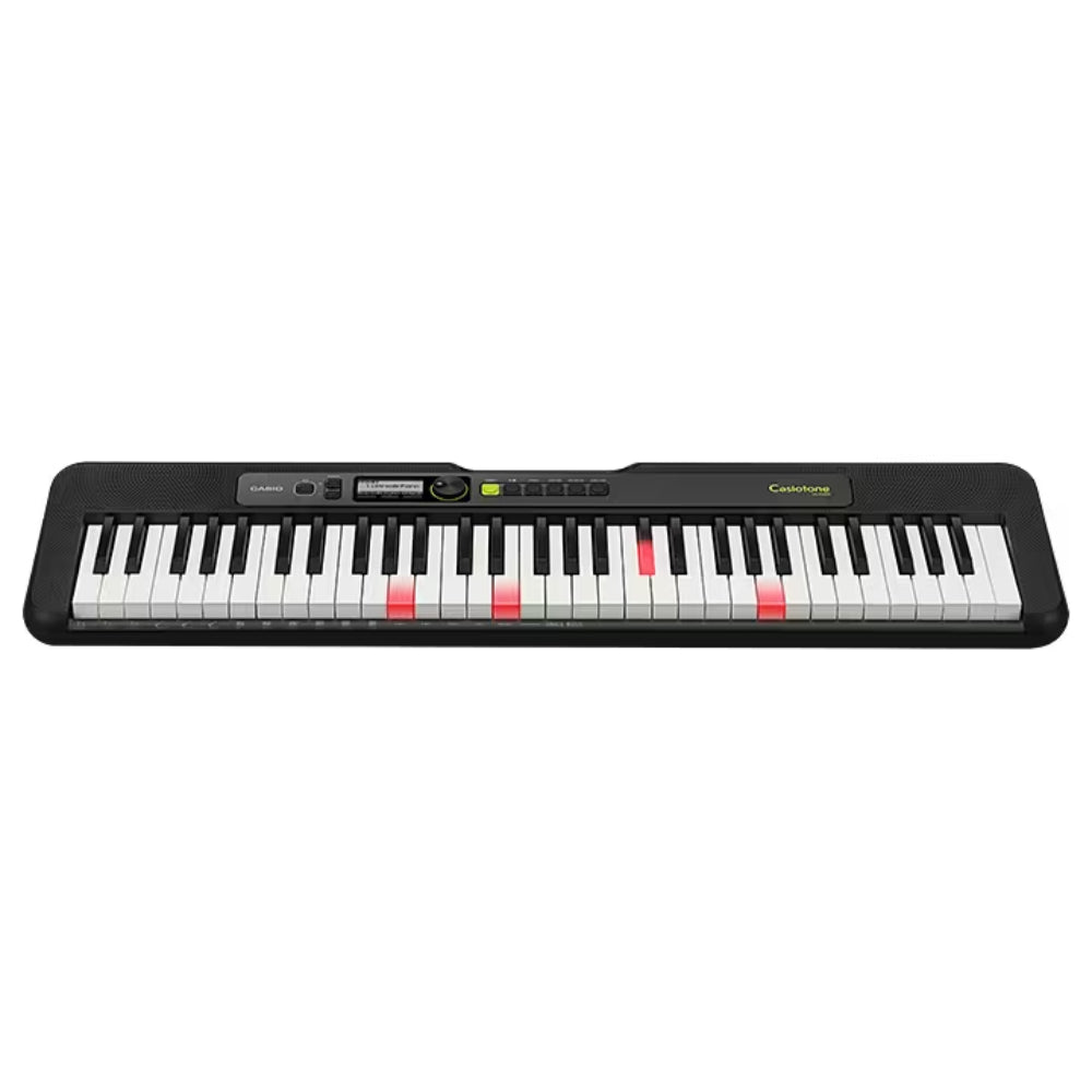 Casio LK-S250 Portable 61-Key Touch-Sensitive Portable Keyboard with Lightning Key - Black - Curacao