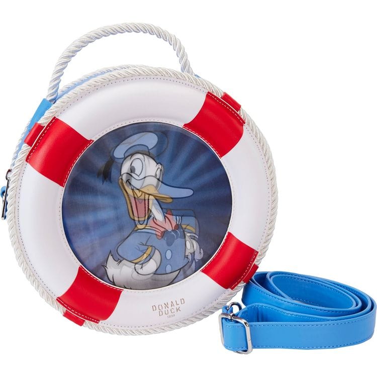 Loungefly Donald Duck 90th Anniversary Lenticular Crossbody Bag