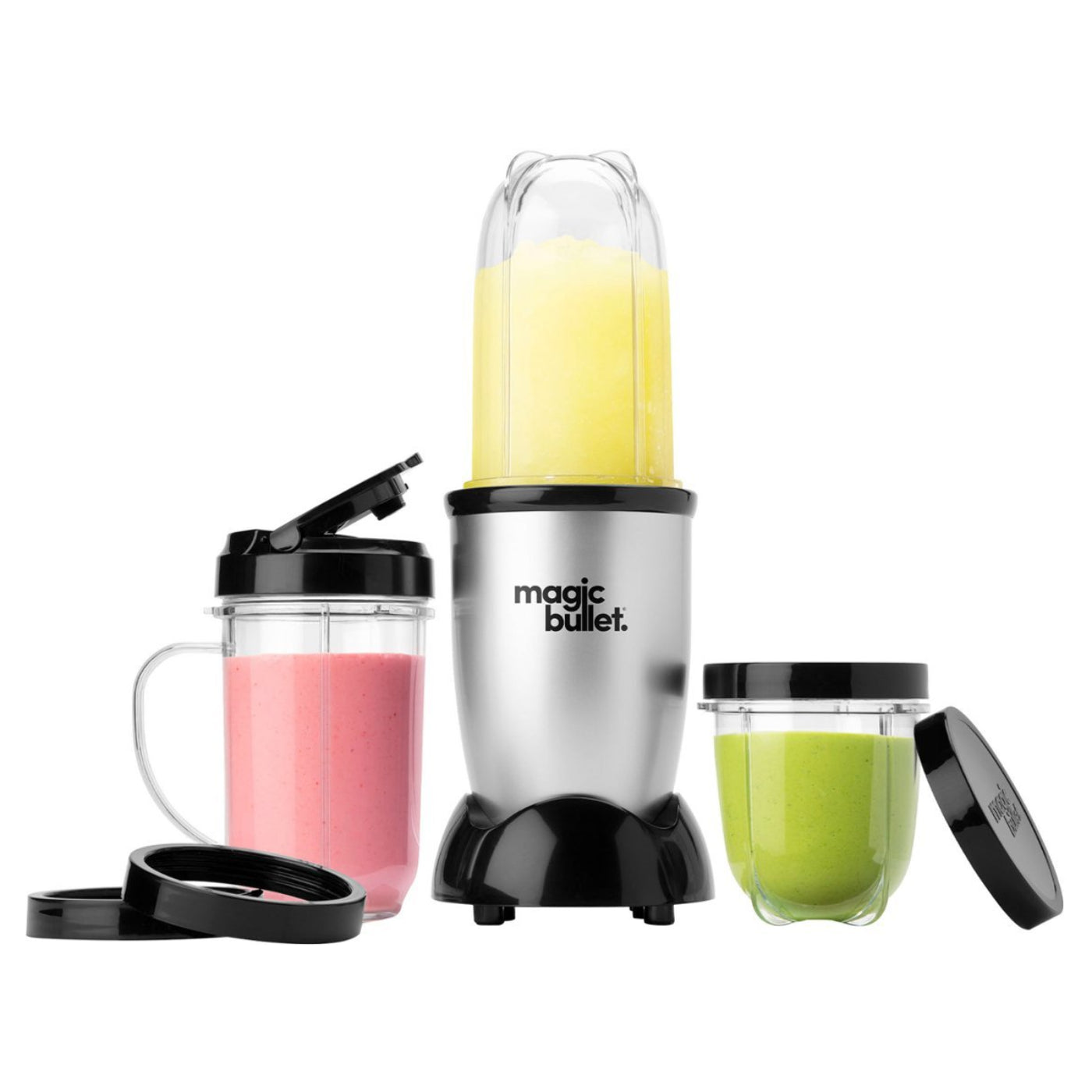 Magic Bullet MBR-1101 250 Watt Original Personal Blender - Silver - Curacao