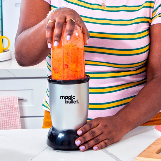 Magic Bullet MBR-1101 250 Watt Original Personal Blender - Silver - Curacao