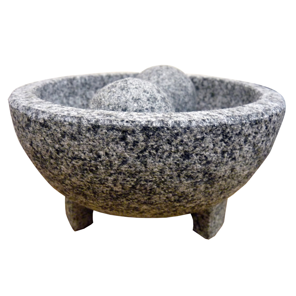 IMUSA 6" Granite Molcajete Spice Grinder - Gray - Curacao