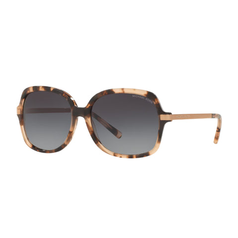 Michael Kors Women's Adrianna II Sunglasses - Pink Tortoise/Light Grey Gradient - Curacao