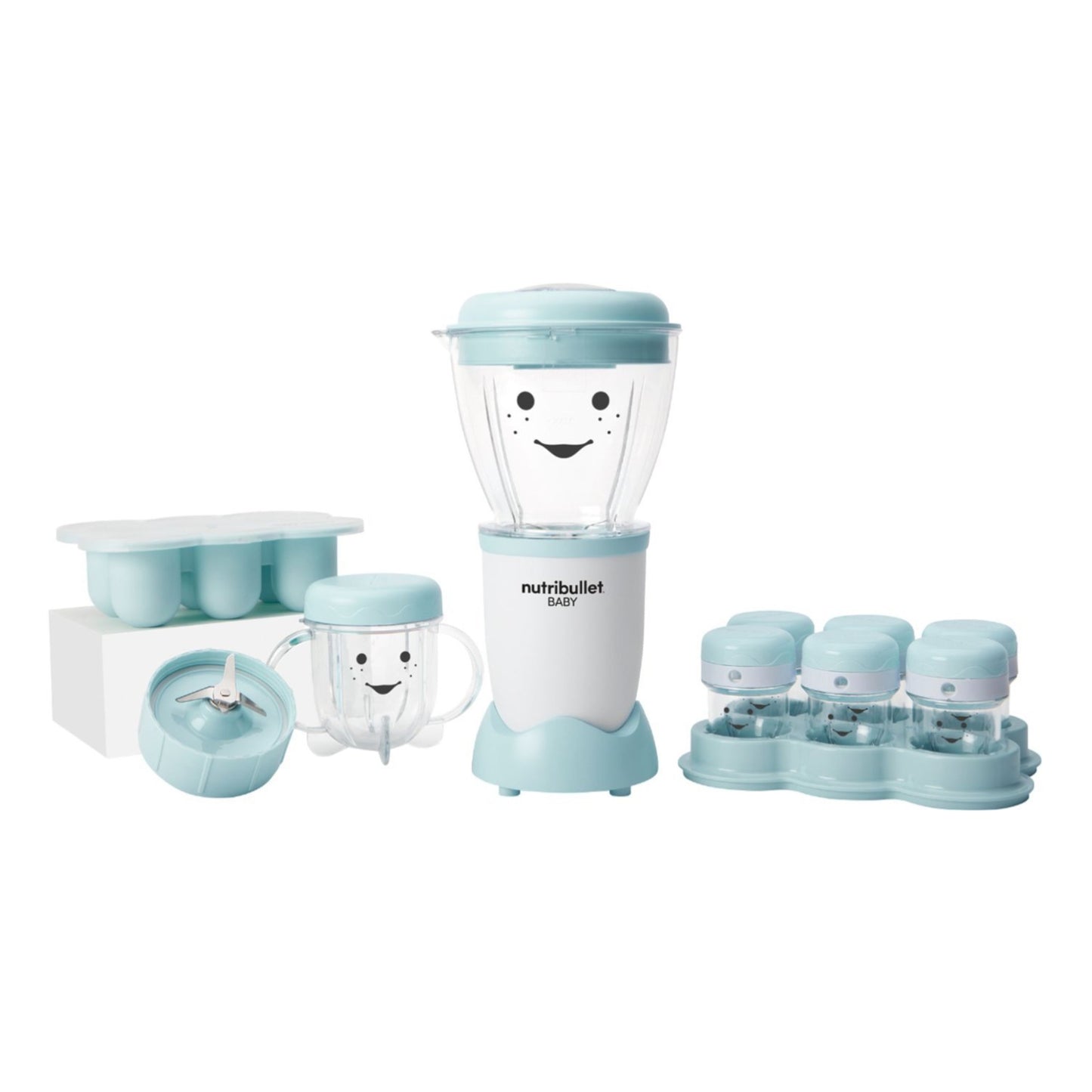 Nutribullet NBY50100 200 Watt Baby Blender set - Blue - Curacao