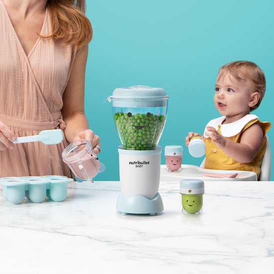 Nutribullet NBY50100 200 Watt Baby Blender set - Blue - Curacao