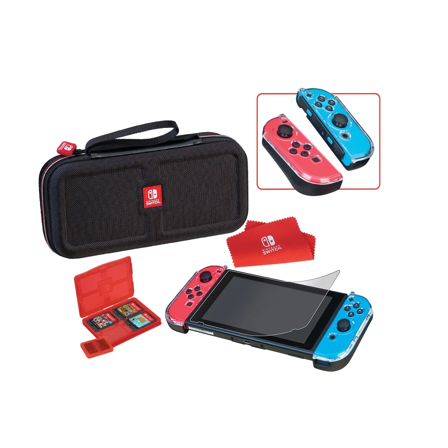 RDS Industries Game Traveler GoPlay Action Pack for Nintendo Switch - Multicolor