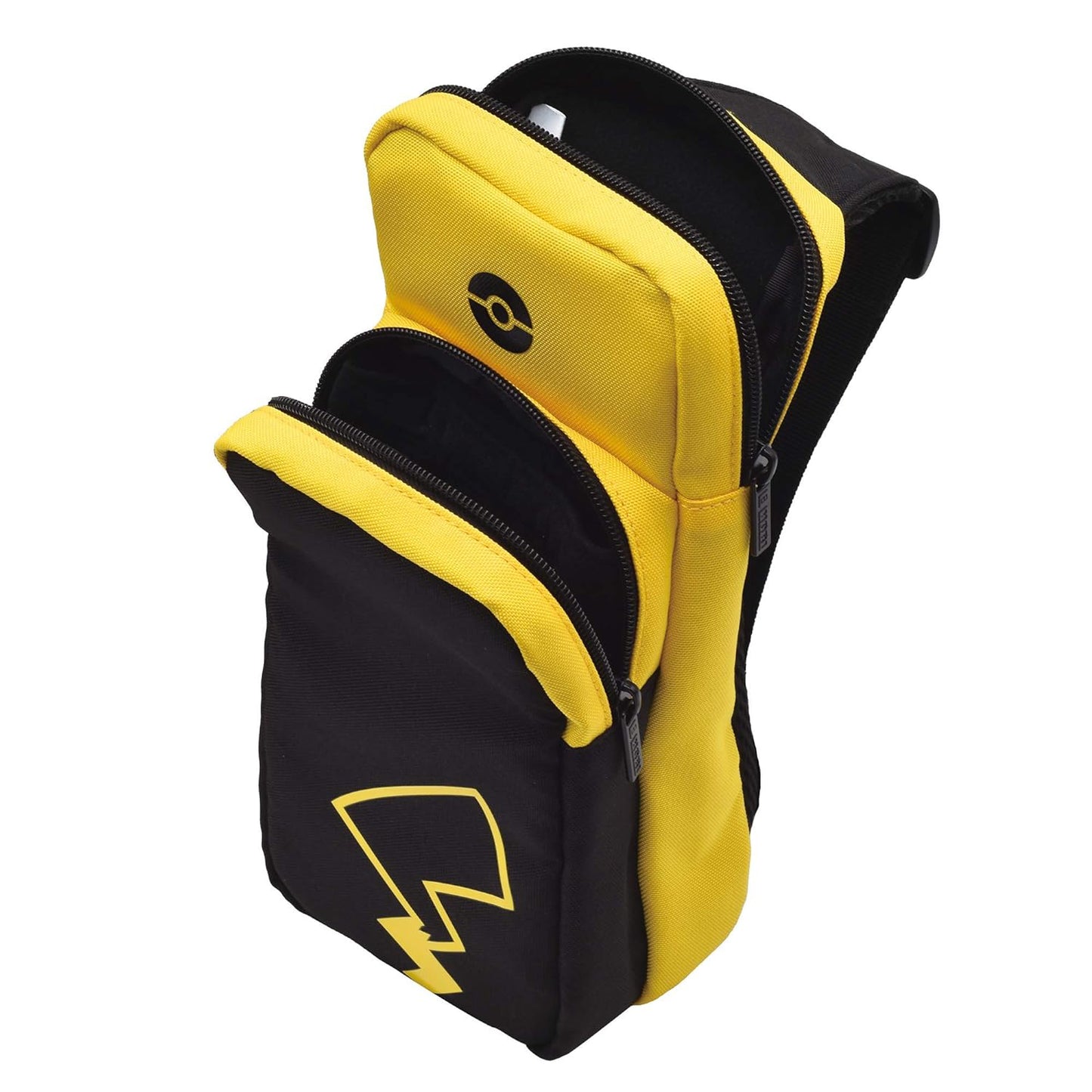 HORI Pokémon Adventure Pack Travel Bag for Nintendo Switch (Pikachu Edition) - Yellow/Black - Curacao