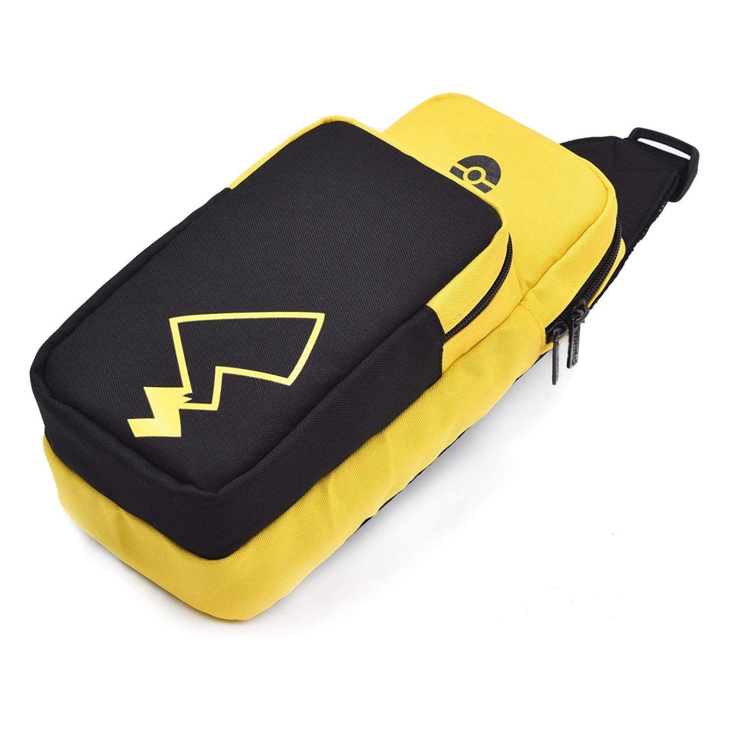 HORI Pokémon Adventure Pack Travel Bag for Nintendo Switch (Pikachu Edition) - Yellow/Black - Curacao