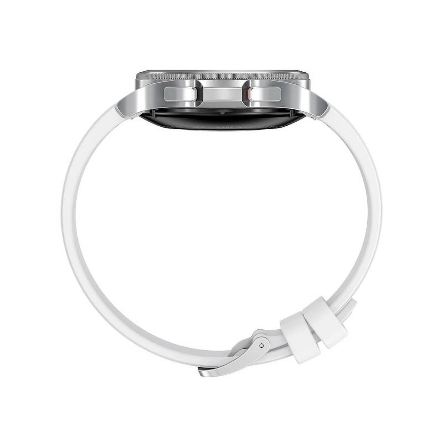 Samsung Galaxy Watch4 Classic Unisex 42mm Stainless Steel Case Smartwatch with Silver Sport Band - Bluetooth - Curacao