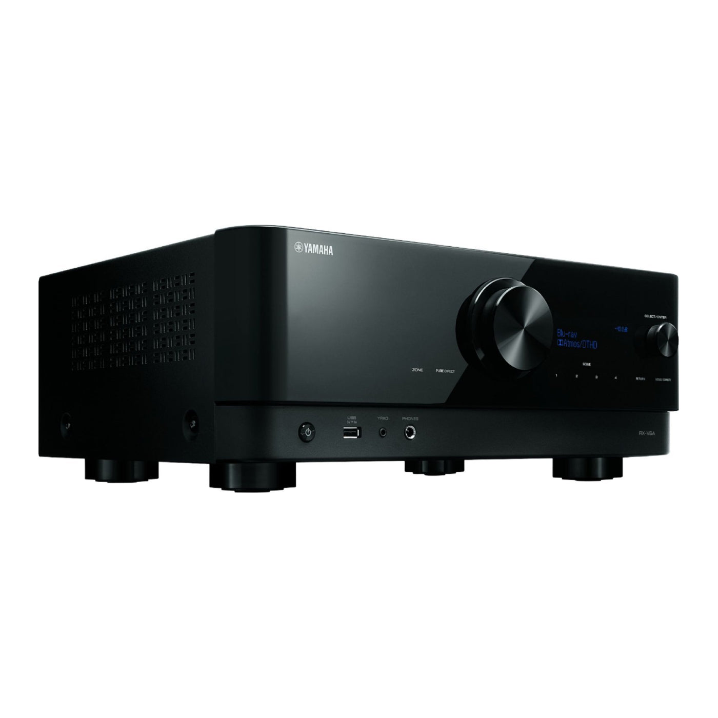 Yamaha RX-V6A 7.2-channel AV Receiver with 8K HDMI and MusicCast - Black