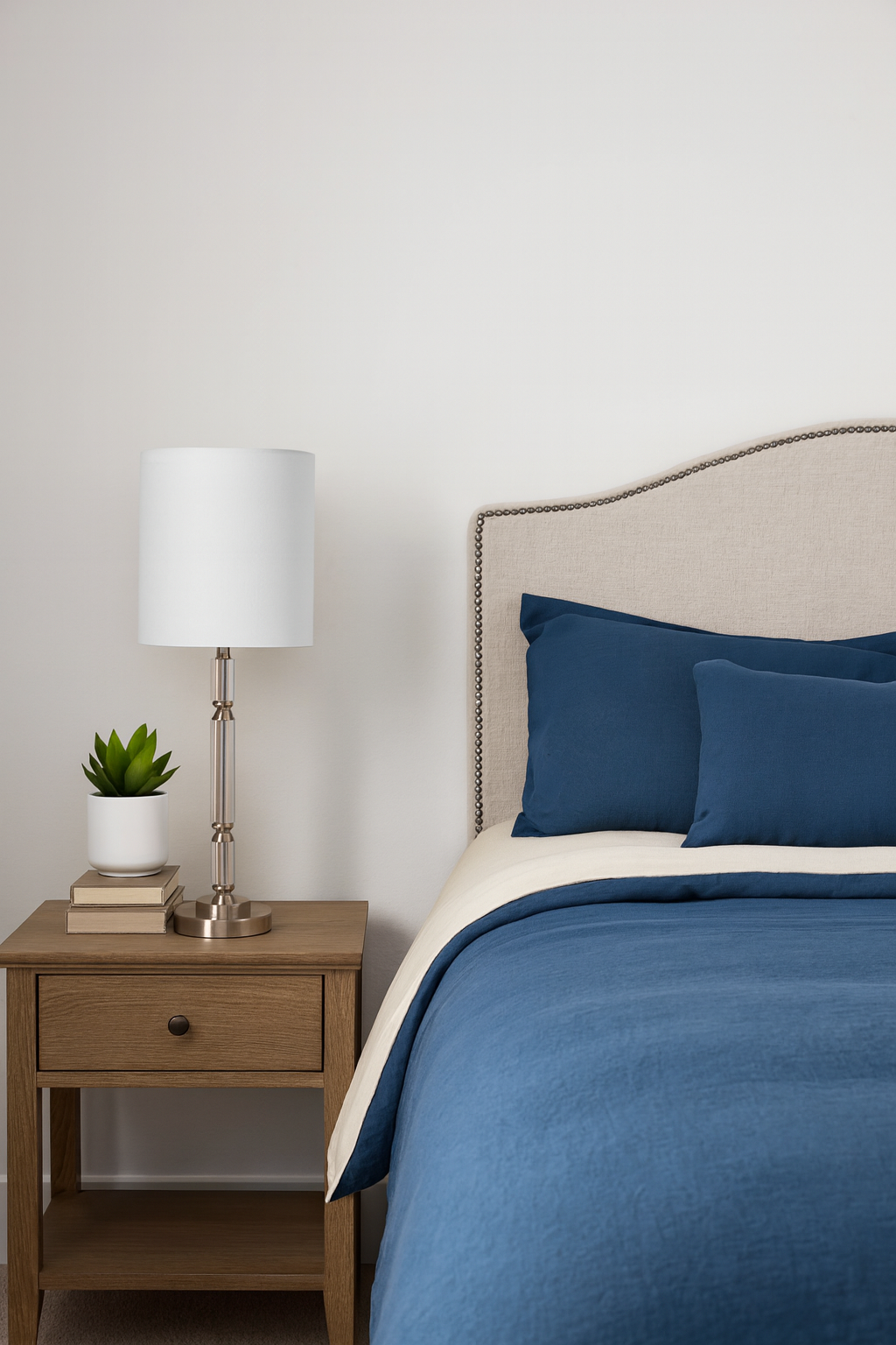 Sagebrook Home Crystal 24" Table Lamp (Set of 2) - Silver