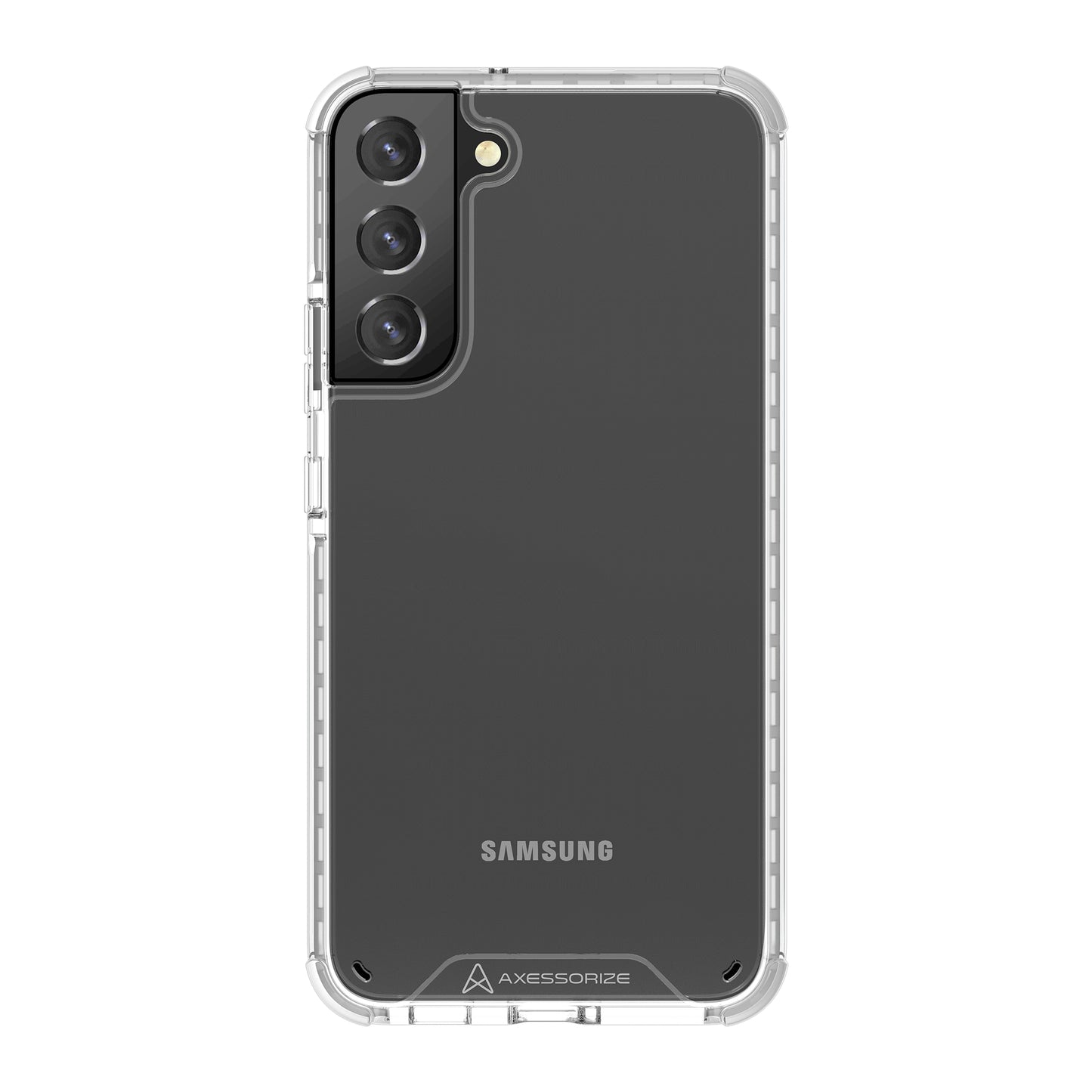 Funda protectora de grado militar Axessorize PROShield para Samsung Galaxy S22 - Transparente