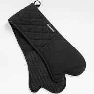 SILICONE GRIP DBL OVN MITT B