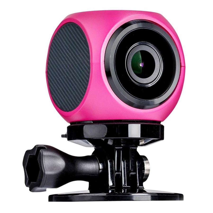 VuPoint Share Q Action Camera - Pink - Curacao