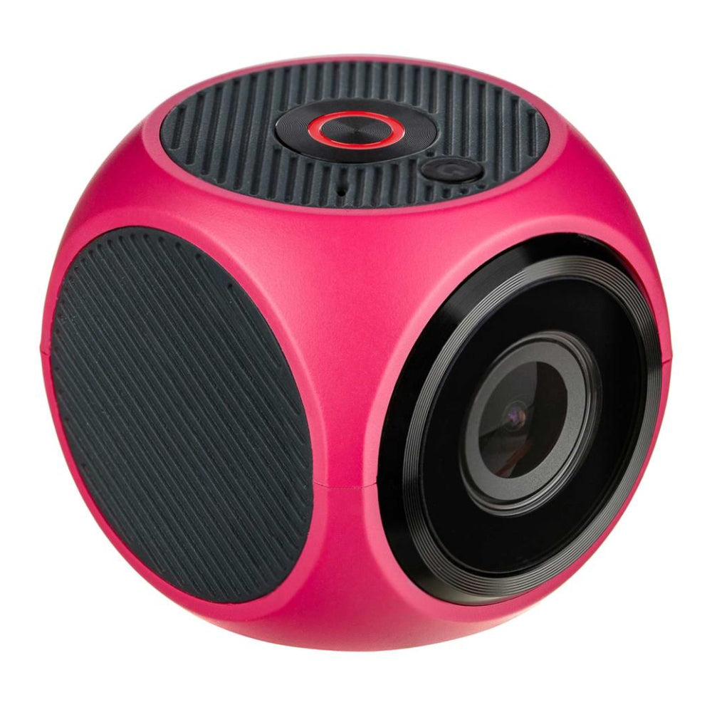 VuPoint Share Q Lifestyle Action Camera with iOS - Pink - Curacao