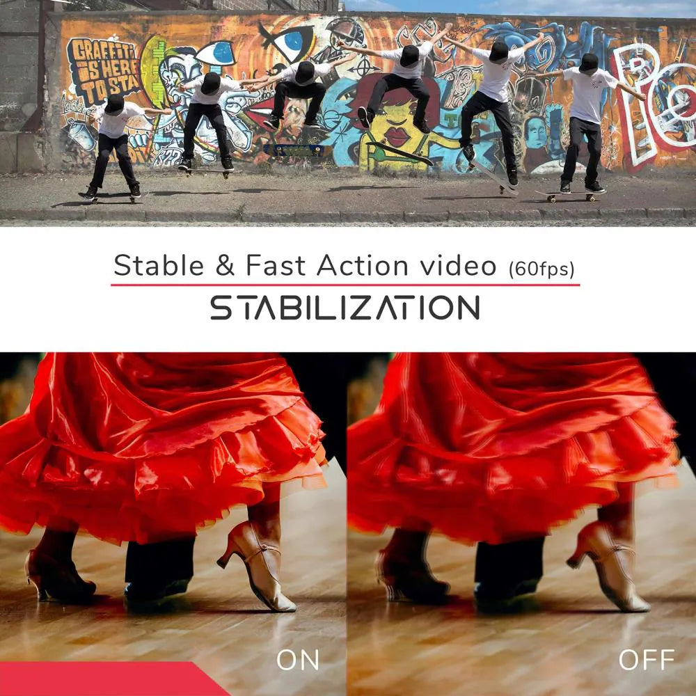 VuPoint Share Q Lifestyle Action Camera with iOS - Pink - Curacao