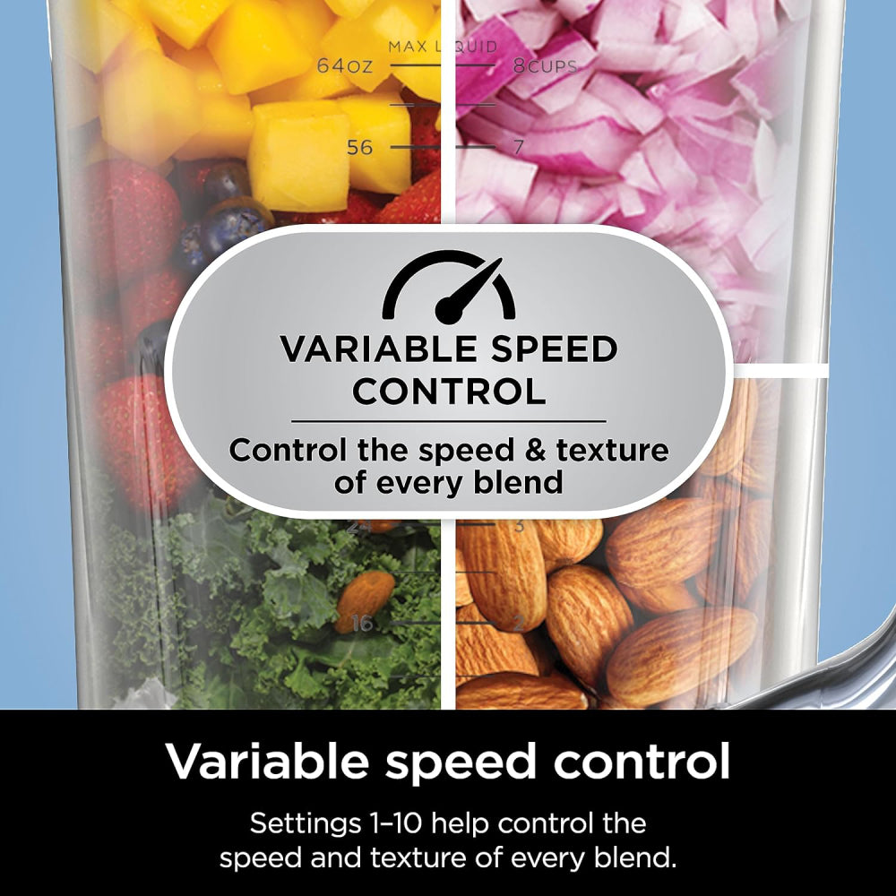 Ninja TB201 Detect Power Blender Pro with BlendSense Technology - Silver