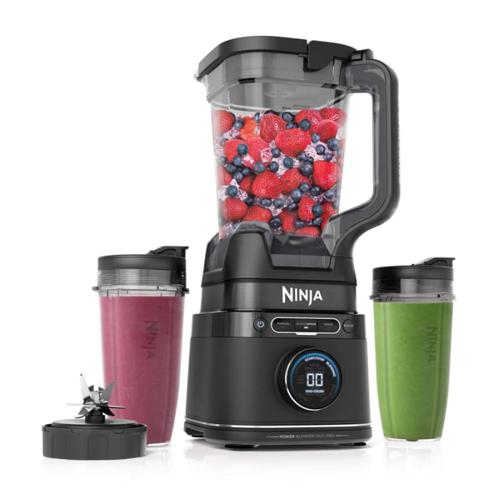 Ninja TB301 Detect Duo Power Blender Pro + Single Serve with BlendSense Technology - Black