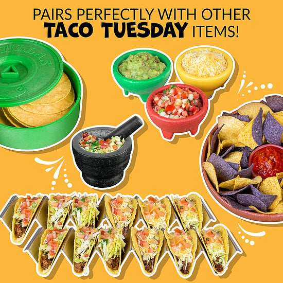 Taco Tuesday Granite Mortar and Pestle Set - Gray - Curacao