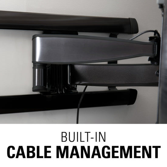 Sanus VLF728-B2 Full Motion TV Wall Mount for 42" to 90" Display - Black - Curacao
