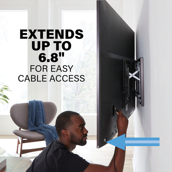 Sanus VLT7-B2 Advanced Tilt Premium 42" - 90" TV Wall Mount - Black - Curacao