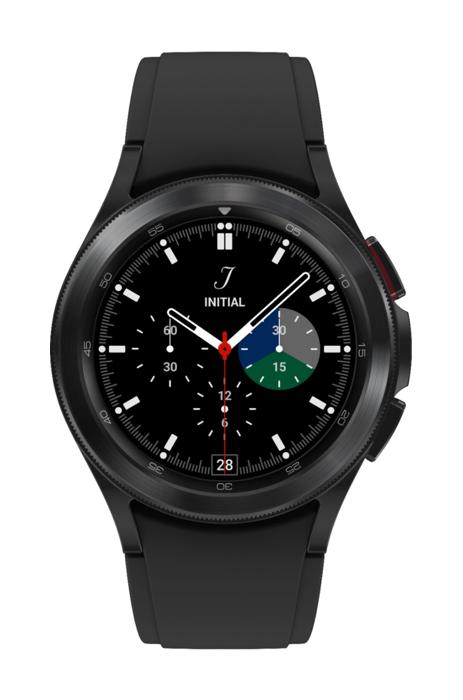 Reloj inteligente Samsung Galaxy Watch4 Classic de 42 mm con caja de acero inoxidable y correa deportiva negra - LTE