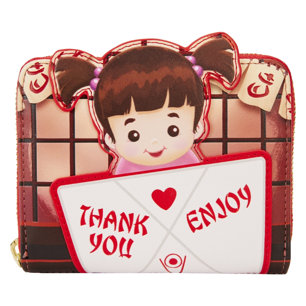 Cartera con cremallera para llevar de Harryhausen's Takeout Boo de Pixar Monsters, Inc. de Loungefly