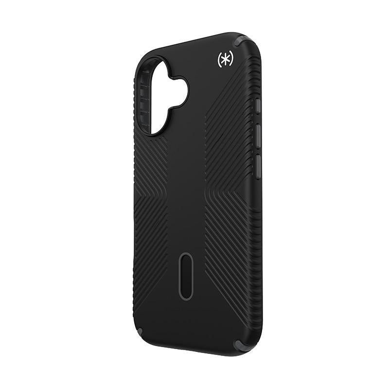 Speck Refresh Presidio2 Magsafe Case for Apple iPhone 16 with Clicklock -Black/Slate Gray