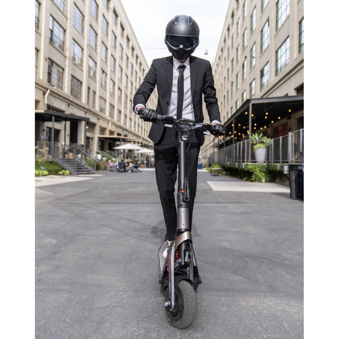 Segway GT1 Super Scooter with 43.5 Max Operating Range & 37.3 mph Max Speed - Black