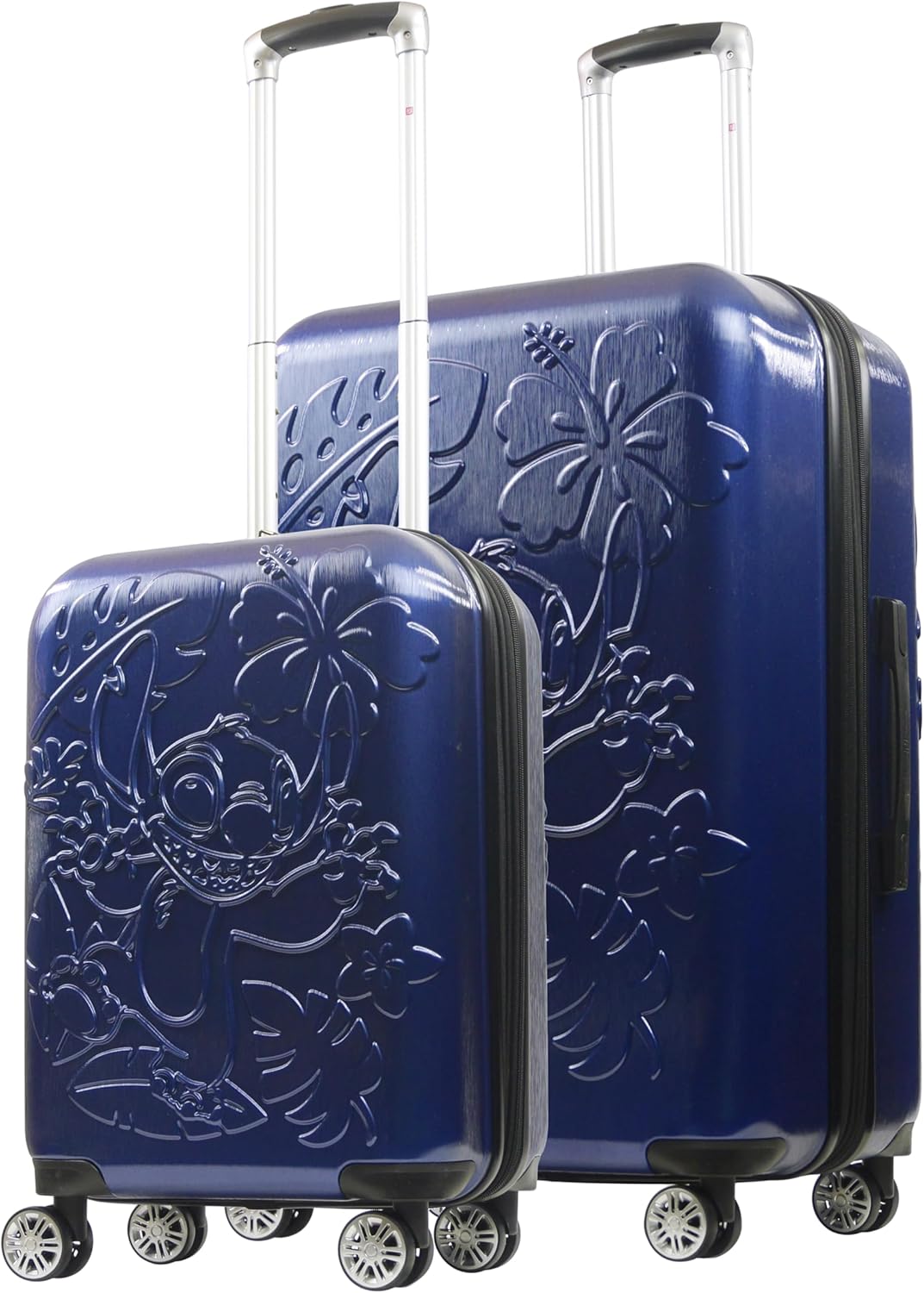 FUL Disney Stitch 2-Piece Rolling Luggage Set