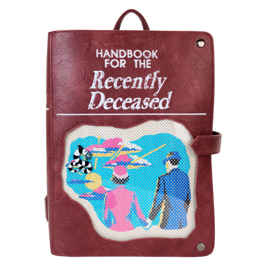 Loungefly Beetlejuice Handbook Mini Backpack - Brown