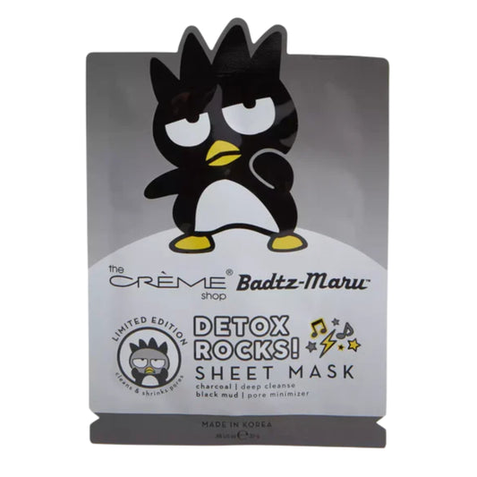 The CrÃ¨me Shop x Badtz-Maru Clear Skin Rocks Sheet Mask (3-Pieces)