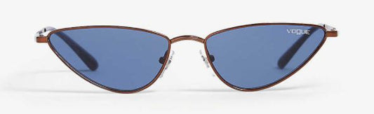 Vogue Copper Dark Blue Sunglasses