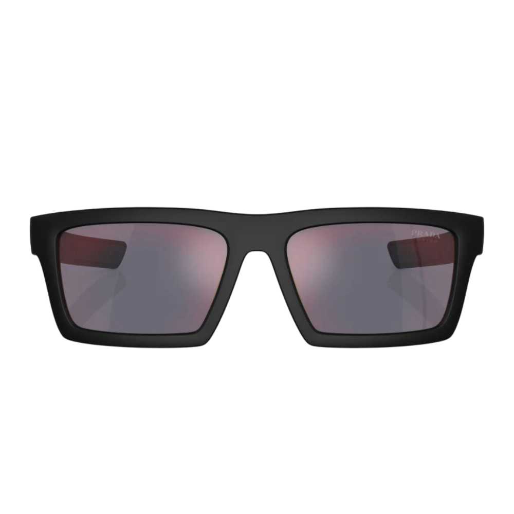 Prada PS02ZSU55BO Men's Rectangle Mirrored Sunglasses