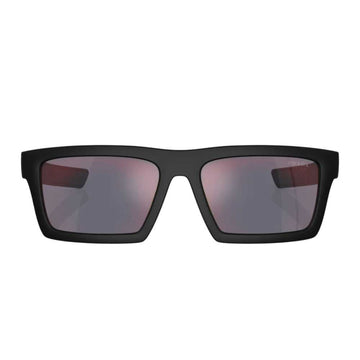 Prada PS02ZSU55BO Men's Rectangle Mirrored Sunglasses